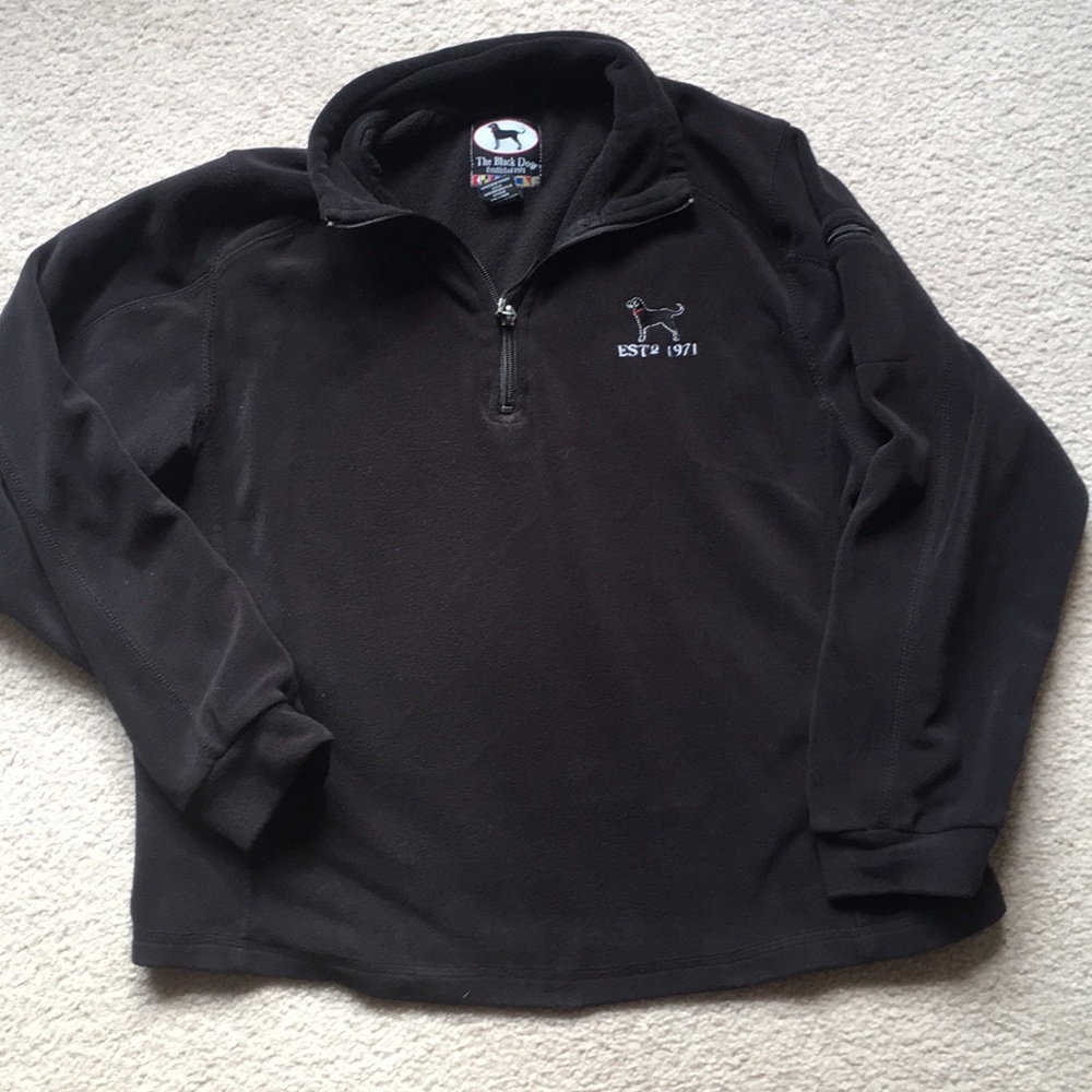 The Black Dog Fleece Quarter ZIP